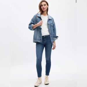 Gap Mid Rise Favorite Ankle Jeggings